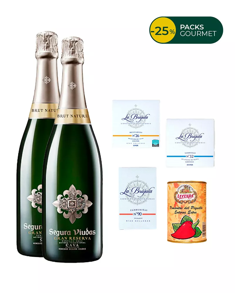 Pack Segura Viudas Brut Vintage Gran Reserva Mediano