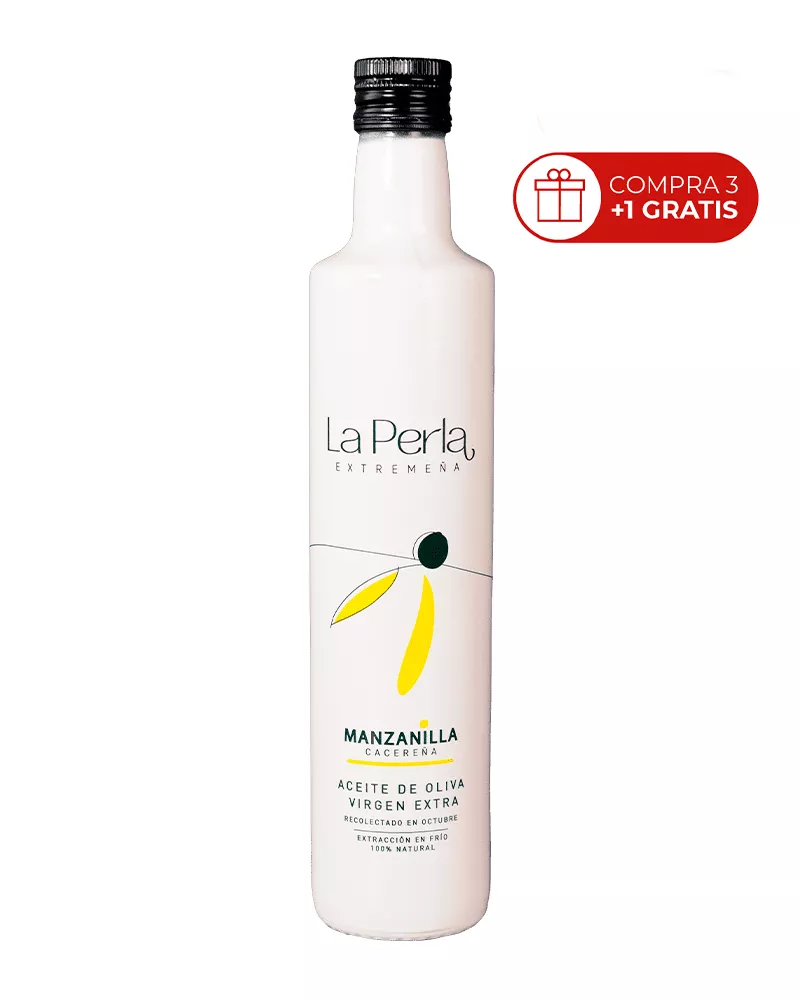 Aceite de Oliva, La Perla Extremeña Manzanilla, promo