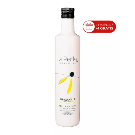 Aceite de Oliva, La Perla Extremeña Manzanilla, promo