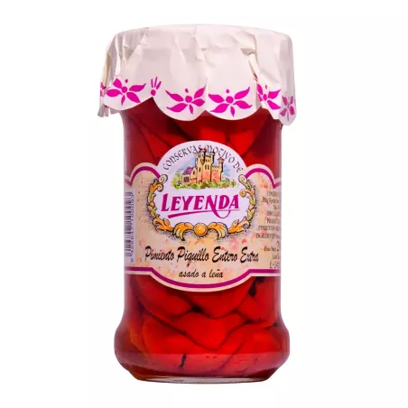 Leyenda Pimientos de Piquillo Asados Enteros en Frasco 290gr, principal