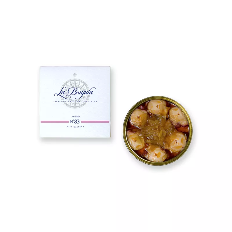 La Brújula Pulpo en aceite de oliva 138gr