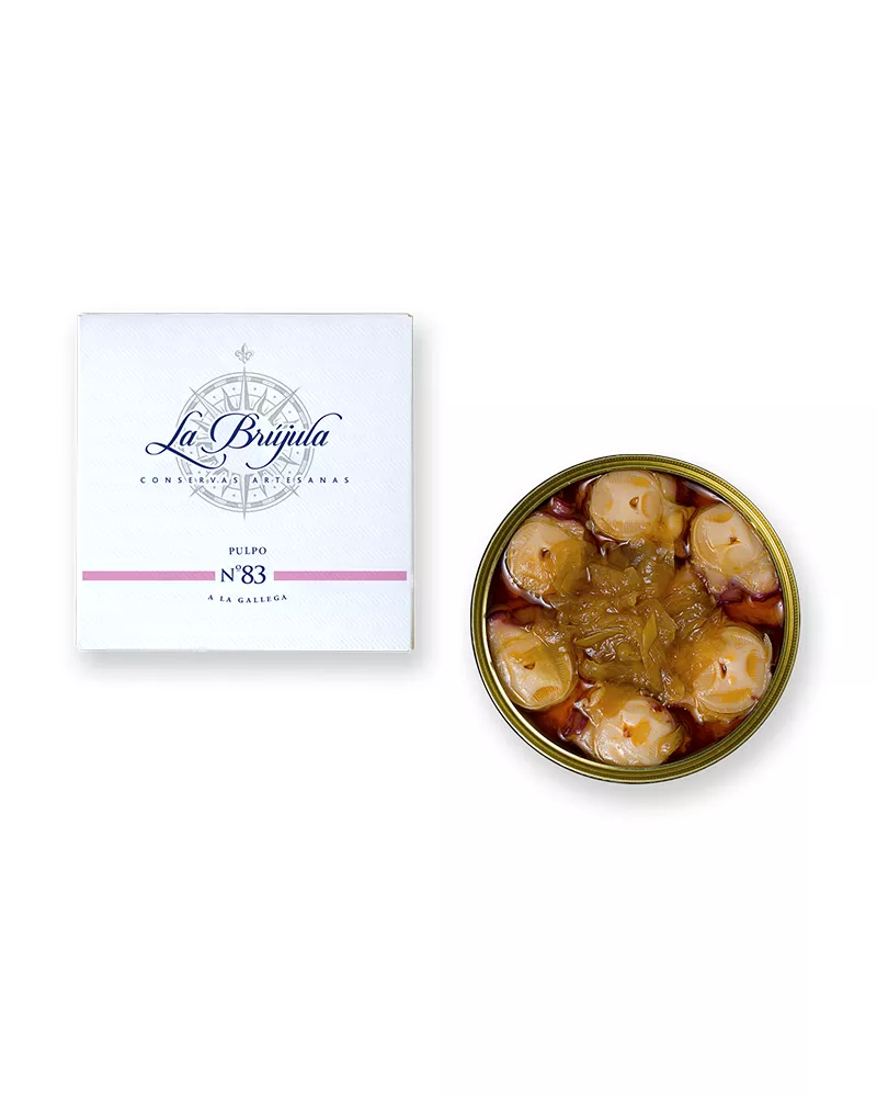 La Brújula Pulpo en aceite de oliva 138gr