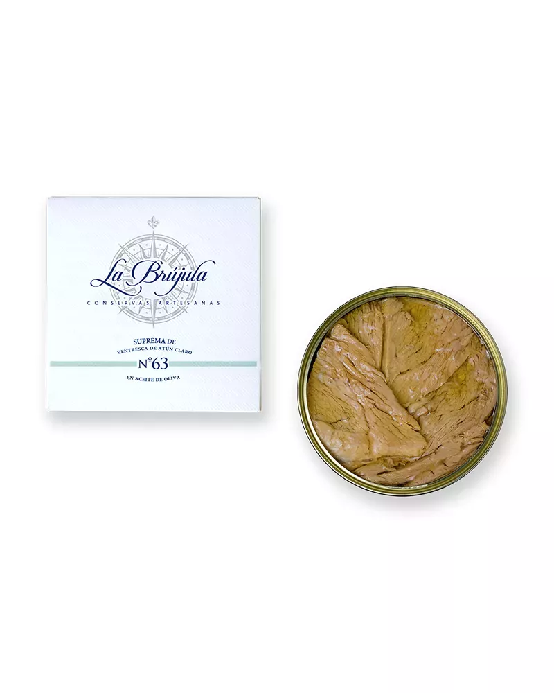 La Brújula | Suprema de Ventresca de Atún Claro en Aceite de Oliva 266gr