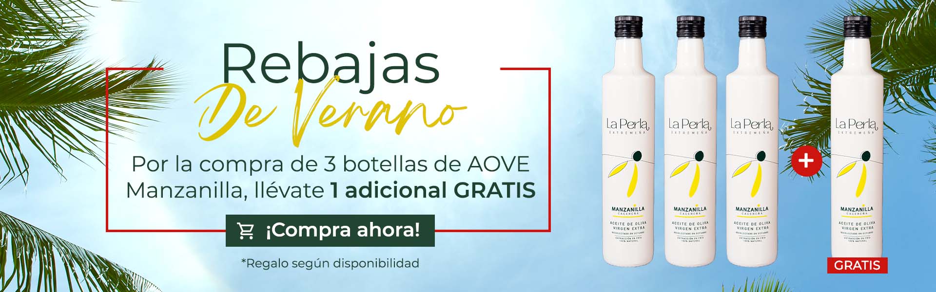 promoción aceite de oliva la perla
